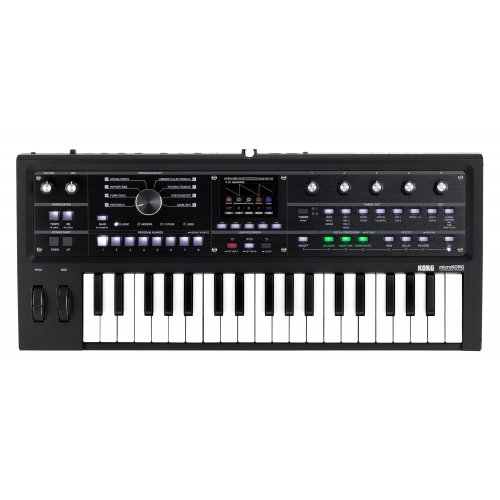 Korg microKORG MK2 Synthesizer/ Vocoder Limited Edition Black w/ Soft Case