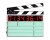 Denecke TS-C Time Code Slate - Black/White Clapper