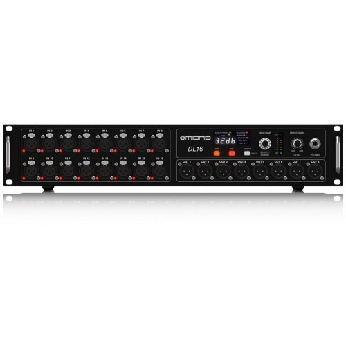 Midas DL16 16 Input, 8 Output Stage Box