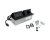 Wiremold deQuorum Dual Flip-Up Unit - Black