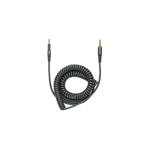 Audio Technica HP-CC M-Series Cable - Coiled (Black)