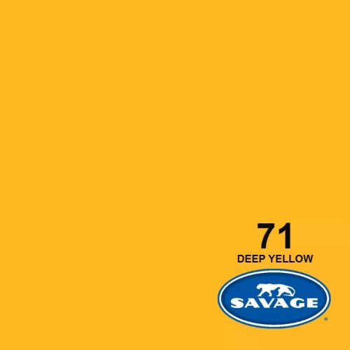 Savage 71-12 Deep Yellow Seamless Paper - 107in