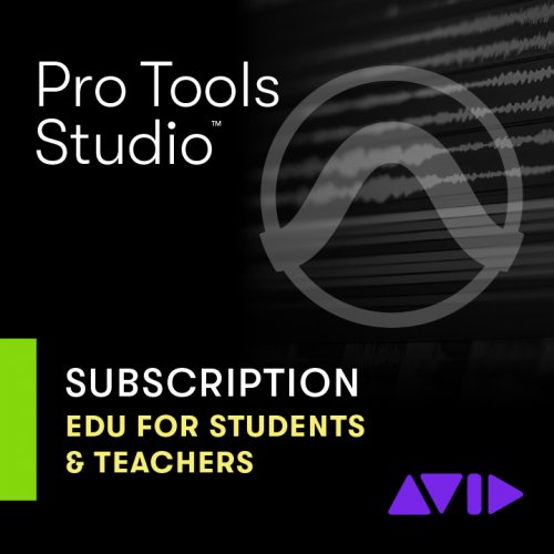 Avid Pro Tools Studio Subscription (Annual License) - Student/Teacher - Download