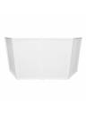 ProX Collapse and Go 4 Panel DJ Facade (White Frame)