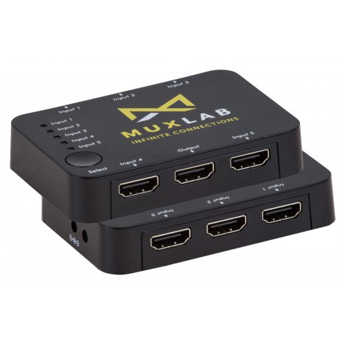 Muxlab 5x1 HDMI Switcher with 4K Support