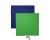 Rosco Slidey Dual-Sided Blue/Green Screen - Chroma Key, 48x48in