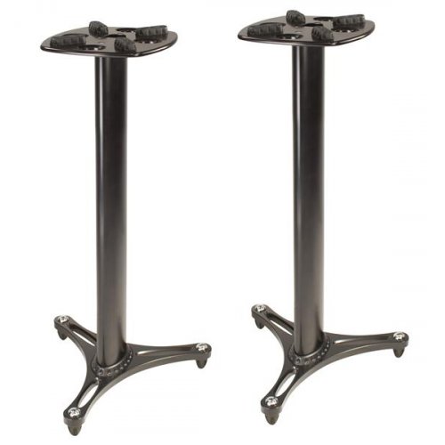 Ultimate Support MS-90/36B Column Studio Monitor Stands - 36in (Pair)