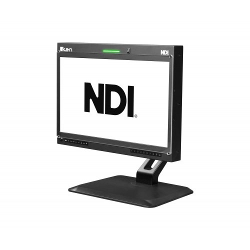 Ikan Aura 19in Desktop Monitor w/ POE++, NDI, & IP Tally Light