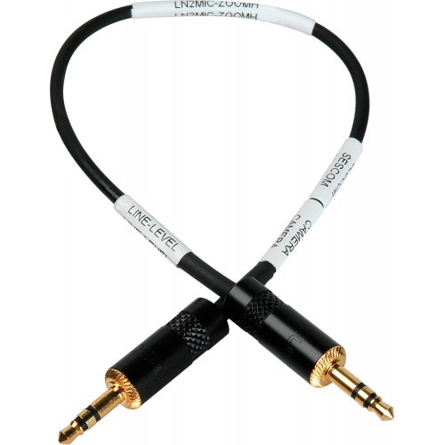 Sescom LN2MIC-ZOOMH6 3.5mm to Mic 25dB DSLR Cable for Zoom H6