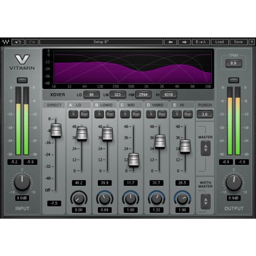 Waves Vitamin Sonic Enhancer Plug-in (Download)