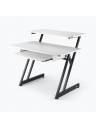 On-Stage Stands WS7500 3-Shelf Studio Workstation - White