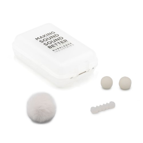 Bubblebee The Outdoor Mic Kit for Rode Lavalier - White
