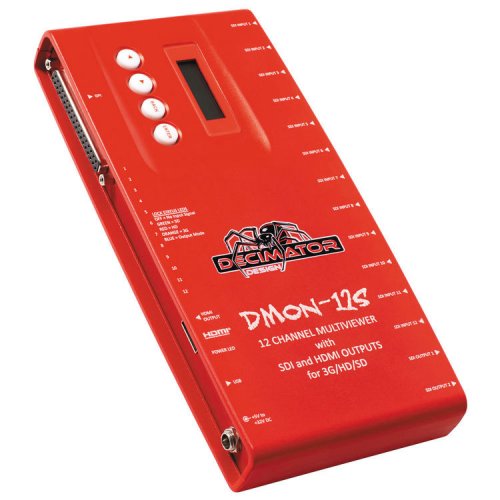 Decimator DMON-12S 12 Channel Multiviewer w/ SDI and HDMI