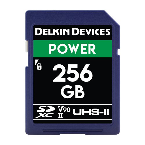 Delkin Devices Power UHS-II (U3/V90) SD Memory Card - 256GB