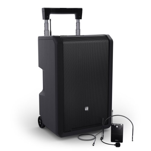 LD Systems ANNY 10in Battery Powered Bluetooth PA w/ Wireless Headset Mic