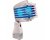 Heil Sound FIN Chrome Mic with Blue LED