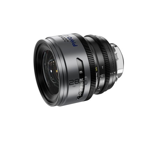 DZOFilm Pavo 28mm T2.1 2x Anamorphic Lens w/ PL&EF Mounts (Blue Coating)