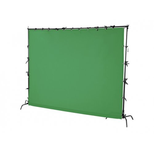 Rosco ChromaDrop Chroma Key Backdrop - Green (6ft x 4ft)