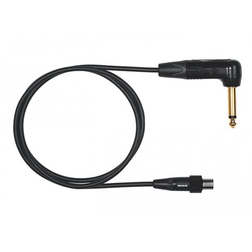 Shure WA307 Premium Locking TA4F Right Angle Guitar Cable