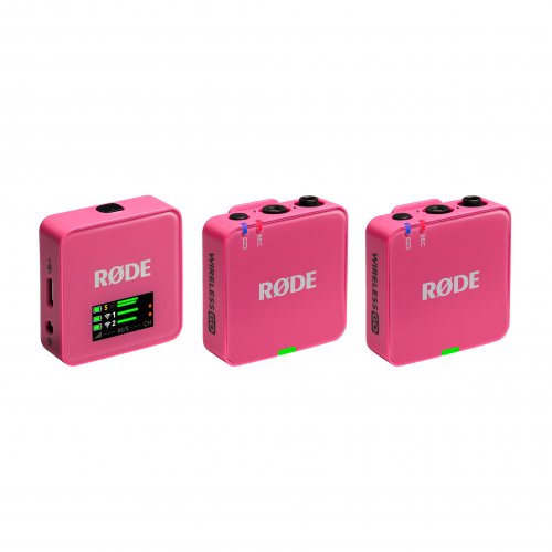 RODE Wireless Go III Dual Microphone System - Pink