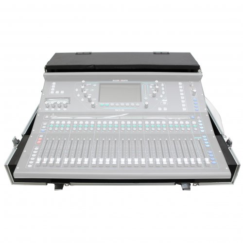 ProX Flight Case w/ Doghouse and Wheels for Allen & Heath SQ5 Mixer