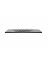 Logickeyboard Large Print White on Black Mini Bluetooth Keyboard - PC