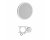 Shure MXA901W-R-TB Ceiling Microphone and Tile Bridge Mount Bundle (White)