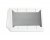 RDL DC-3W Chassis for Decora (White) - 3 Gang