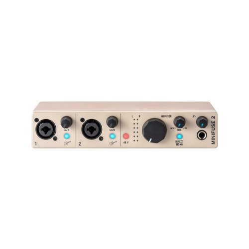 Arturia MiniFuse 2 Compact USB Interface - Champagne