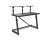 Gravity DJ Desk w/ Adjustable Loudspeaker & Laptop Trays