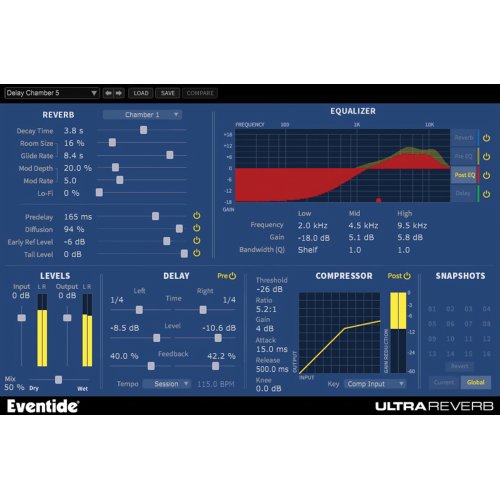 Eventide UltraReverb Plug-in (Download)