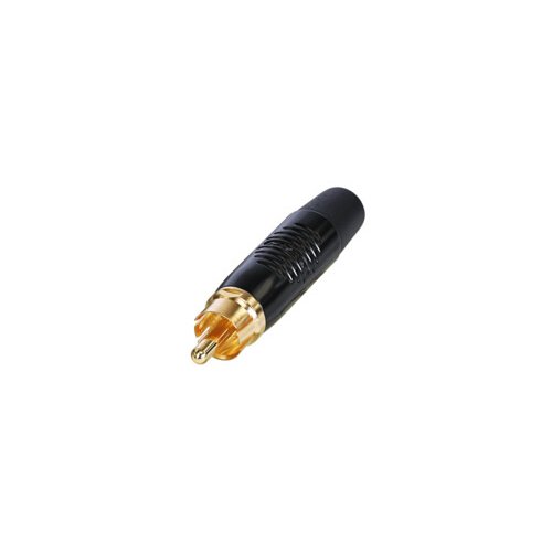 Rean RF2C-B-0 RCA Plug - Black / Black
