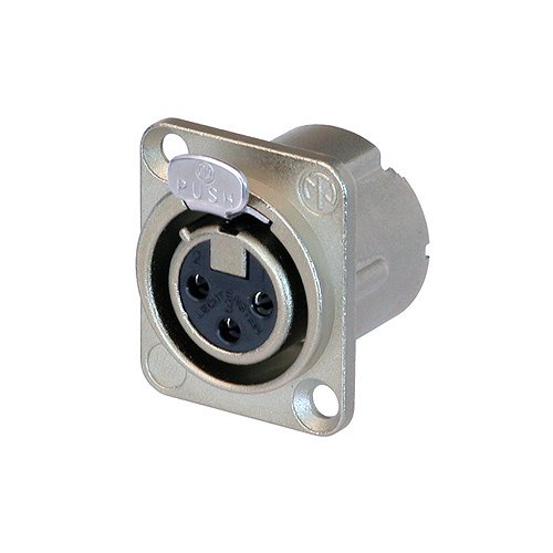 Neutrik NC3FD-LX XLR-f D-Type Connector