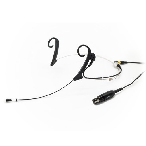 THOR SHADOW SH20 Dual Ear Headworn Mic - Black, TA4F