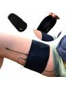 Remote Audio URSA Thigh Strap with Vertical Pouch - Black