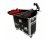 ProX Allen and Heath DLive C3500 Flip-Ready Hydraulic Console Case with 2U Rack