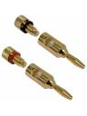 AVShop Screw Down Banana Clip Connectors (Pair)