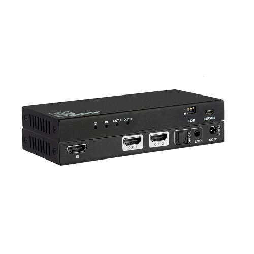 KanexPro HDMI Splitter w/ Audio 8k - 1x2