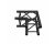 Global Truss F34 2 Way 90 Degree Corner - 1.64ft / 0.5M (Black)