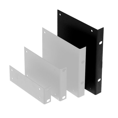 AVShop Universal 4U Rear Rack Bracket for Non-Rack-Eared Shelves (Pair)