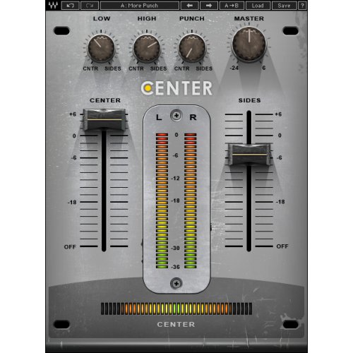 Waves Center Stereo Enhancer Plug-in (Download)
