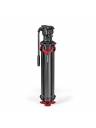 Sachtler System aktiv10 Sideload w/ Flowtech100 Tripod Kit, Mid-Level Spreader