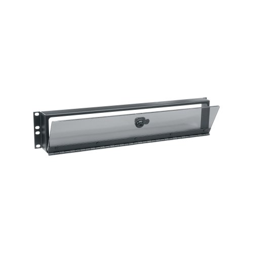Middle Atlantic SECL-2 Hinged 2U Plexiglas Security Cover