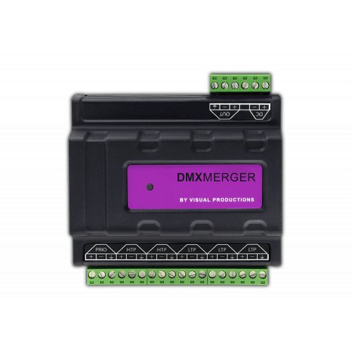 Visual Productions VPDMXMERGER DIN Rail DMX Merger