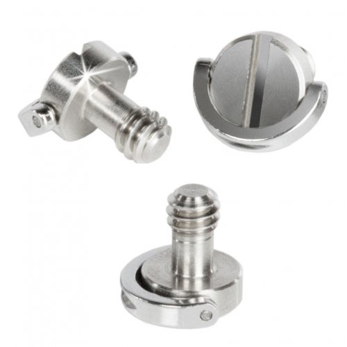 Shape 1/4-20 D-Ring Camera Screws (3-Pack)