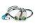 Lectrosonics MCSR/5PXLR2 Adapter Cable for SR Series Receivers - Dual XLRM