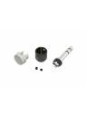 Cable Techniques Low-Profile Right Angle 1/4in TRS w/Standard Cap - White