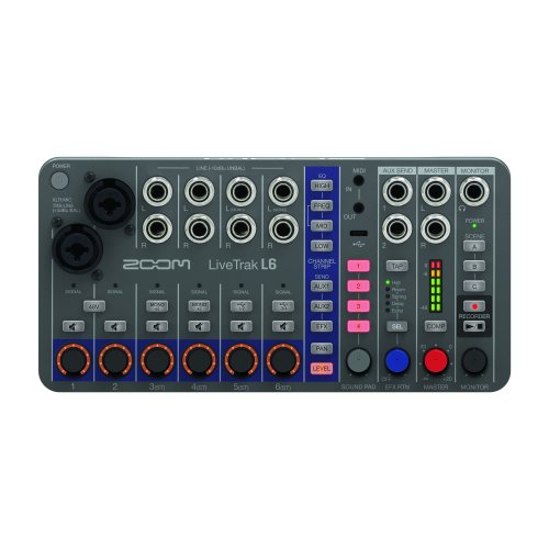 Zoom LiveTrak L6 10-Track Digital Mixer / Recorder