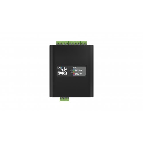 ENTTEC S-PLAY NANO DIN-Rail DMX Recorder & Smart Light Show Controller