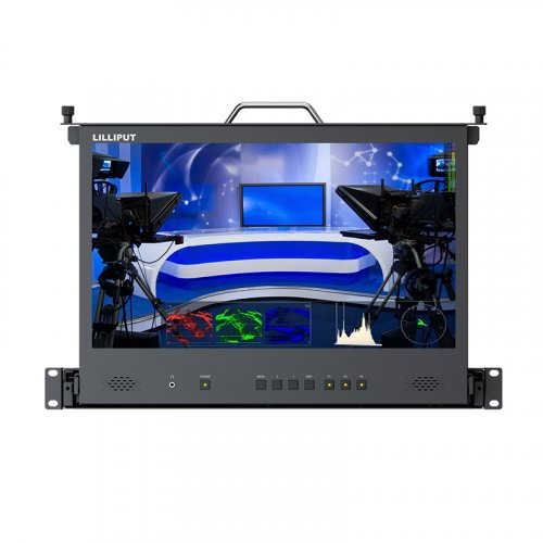 Lilliput RM-1731 17.3 inch HDMI 2.0 1RU Pull-Out Rackmount Monitor